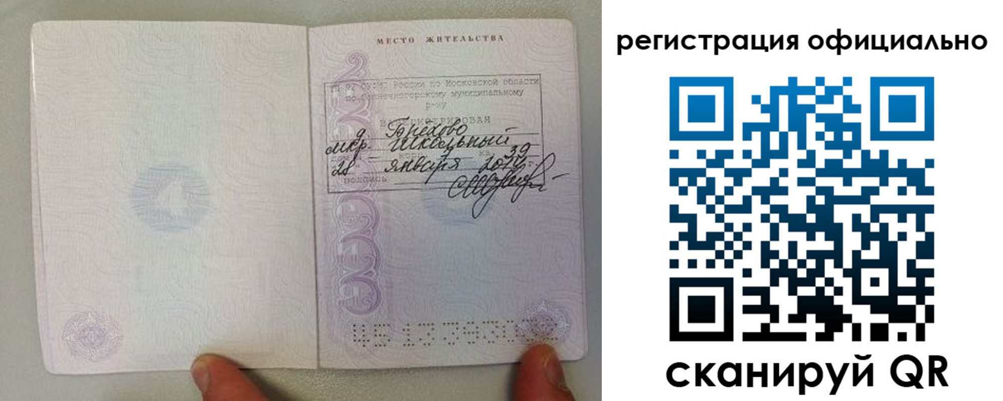 прописка штамп в Ленинградской области